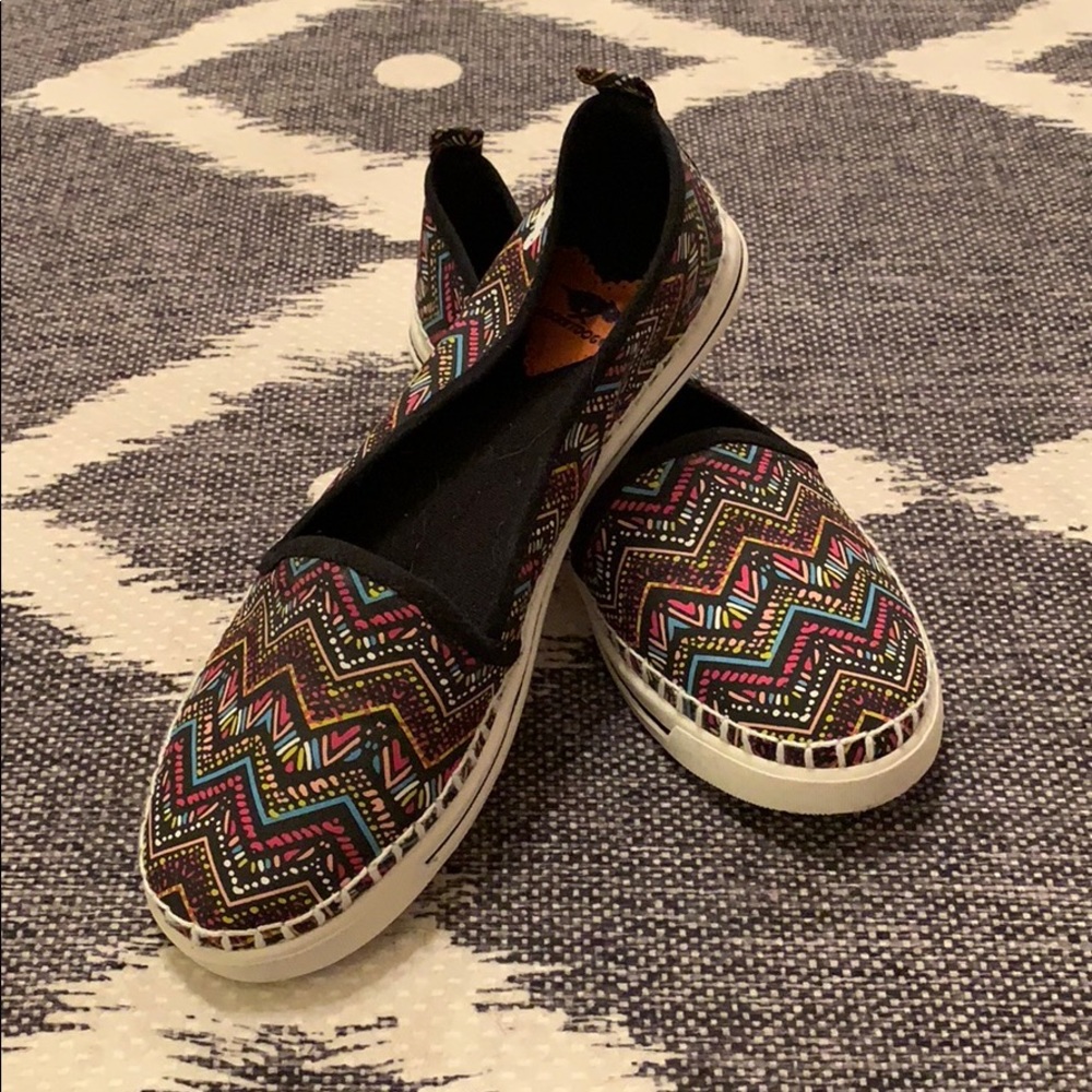 Tribal Print Rocket Dog Flats